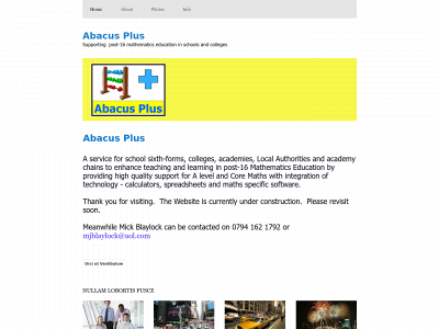 abacusplus.co.uk snapshot