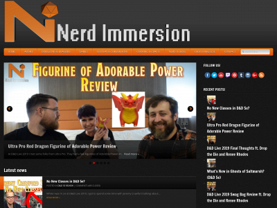 nerdimmersion.com snapshot