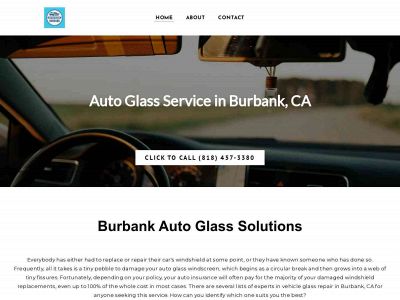www.autoglassburbank.com snapshot