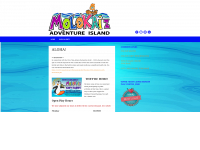 molokaiz.com snapshot