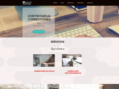 contintarojacorrecciones.es snapshot