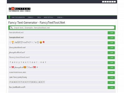 fancytexttool.net snapshot