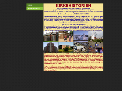 kirkehistorien.dk snapshot
