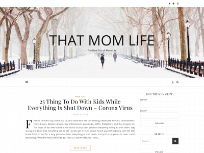 thatmomlife.net snapshot