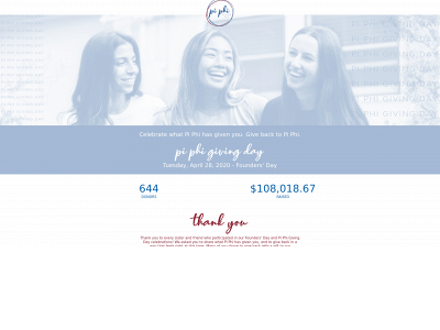 piphigivingday.org snapshot
