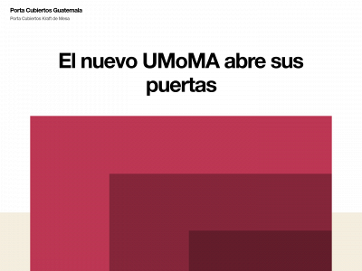 portacubiertosguatemala.com snapshot