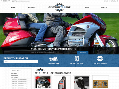 customizeyourbike.com snapshot