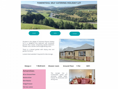 tomintoulholidaylet.co.uk snapshot