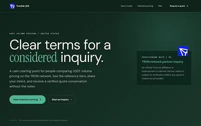 tronlinkusa.com snapshot