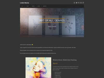 lodalsbeauty.dk snapshot