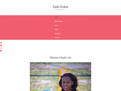 kaylinstrahan.com snapshot
