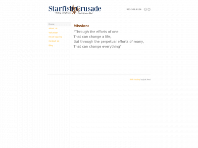 starfishcrusade.com snapshot
