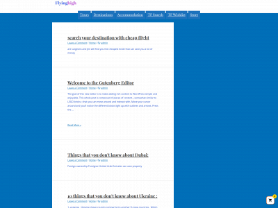 flyinghighandhigh.com snapshot