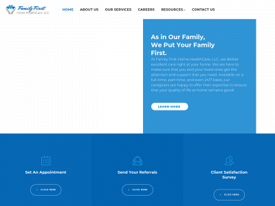 familyfirsthomehealthcarellc.com snapshot