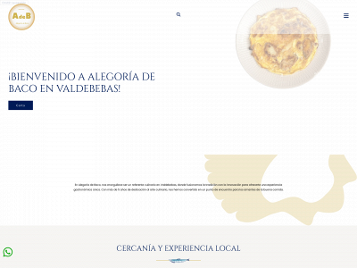 alegoriadebaco.com snapshot