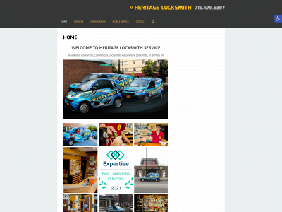 heritagelocksmith.com snapshot