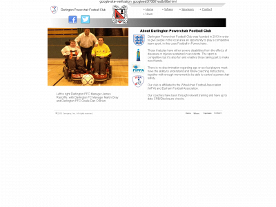 darlingtonpfc.org.uk snapshot