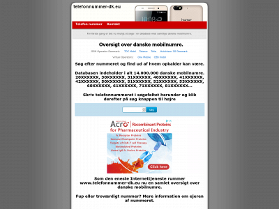 telefonnummer-dk.eu snapshot