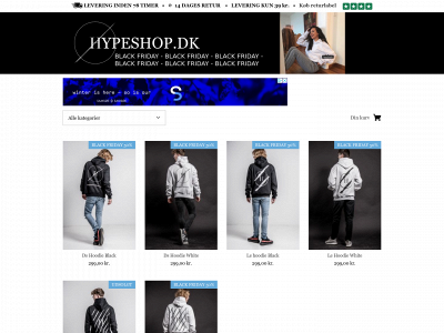 hypeshop.dk snapshot