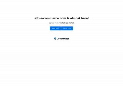 afri-e-commerce.com snapshot