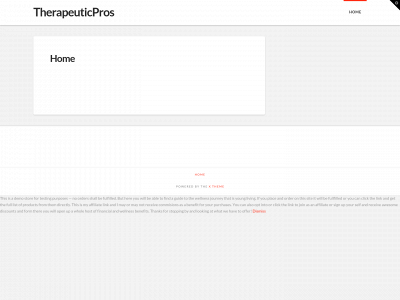 therapeuticpros.com snapshot