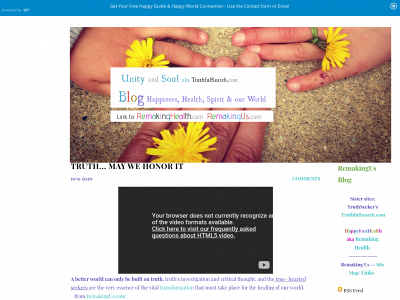 www.unityandsoul.com snapshot