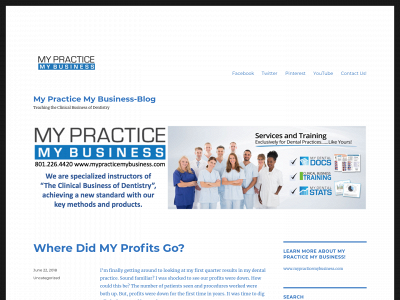 mypracticemybusinessblog.com snapshot