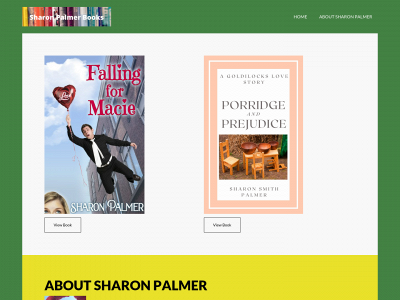 sharonpalmerbooks.com snapshot