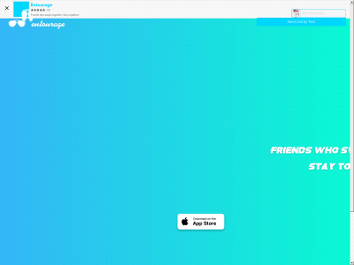 entourage-app.com snapshot