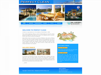 perfect-clean.co.uk snapshot