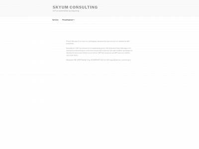 skyum-consulting.no snapshot