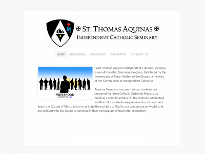www.thomasaquinasseminary.org snapshot