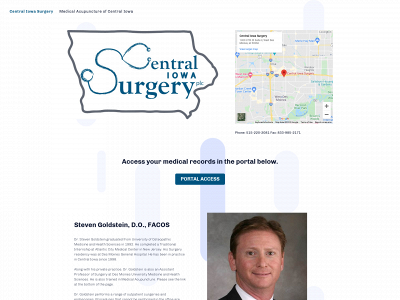 centraliowasurgery.com snapshot