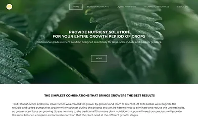 www.tcmnutrients.com snapshot