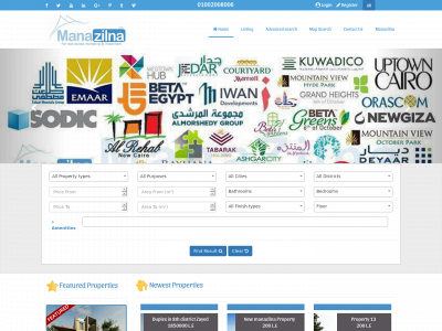 manazilna.com snapshot