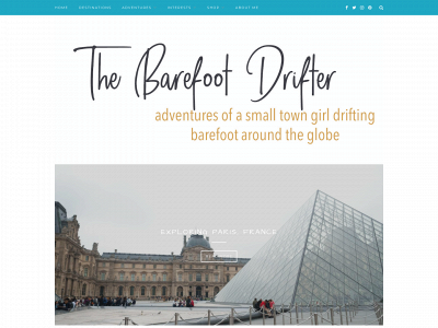 thebarefootdrifter.com snapshot