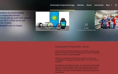 sleutelscompernolle.be snapshot