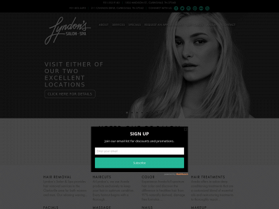 lyndonssalonspa.com snapshot