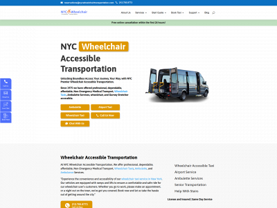 nycwheelchairtransportation.com snapshot