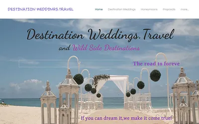 www.destinationweddings.travel snapshot