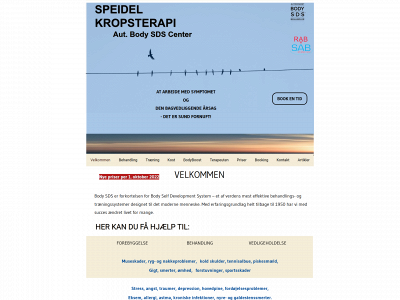 speidelkropsterapi.dk snapshot