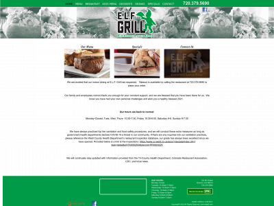elfgrill.com snapshot