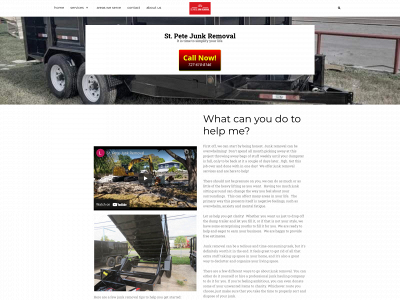 www.st-pete-junk-removal.com snapshot