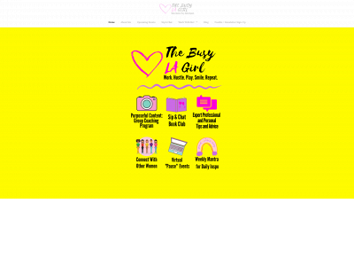 www.thebusylagirl.com snapshot