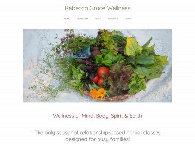 www.rebeccagraceandrews.com snapshot