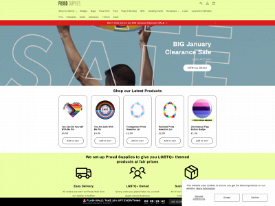 proudsupplies.co.uk snapshot