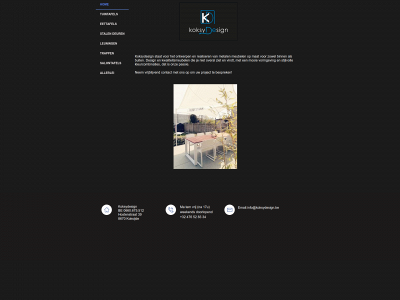 koksydesign.be snapshot