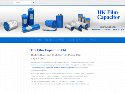 filmcapacitor-st.com snapshot