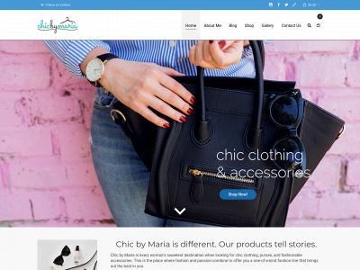 chicbymaria.com snapshot
