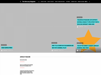 theadvocacymagazine.com snapshot